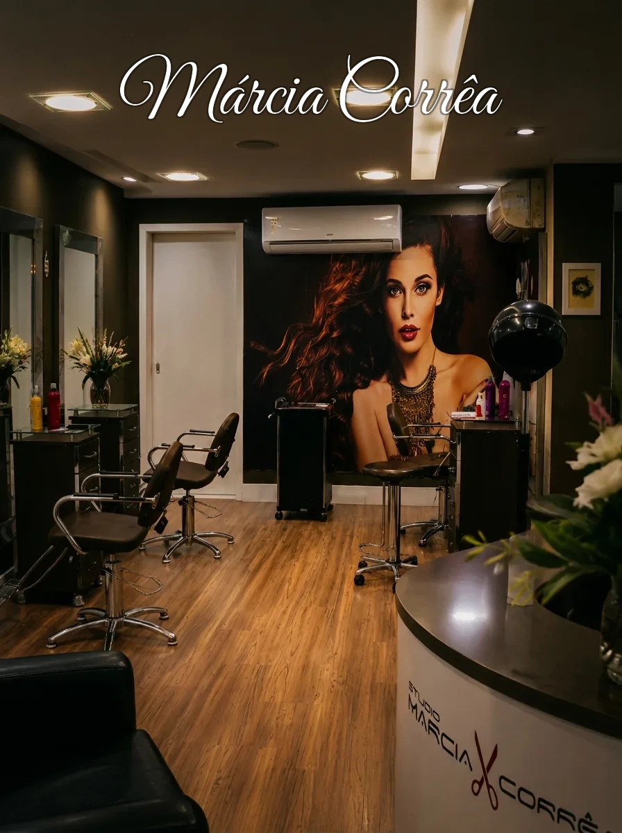Studio Márcia Corrêa — salão premium no Norte Shopping, Rio de Janeiro